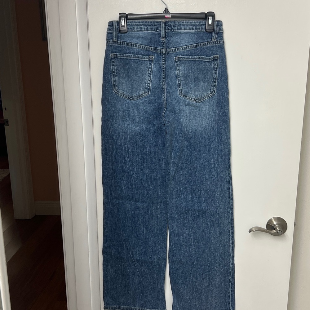 37. YMI Women's Luxe Bella Wide leg, Hise Rise Jeans, Sz. 5/27, Worn once, EUC - Picture 7 of 14